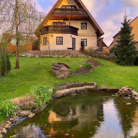 Ferienwohnung "Gruenes Tor" Bei Dresden Dohna Bagian luar foto