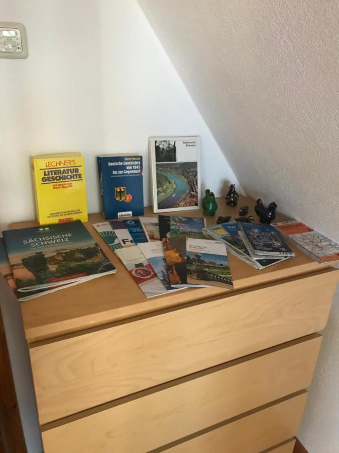 Ferienwohnung "Gruenes Tor" Bei Dresden Dohna Bagian luar foto