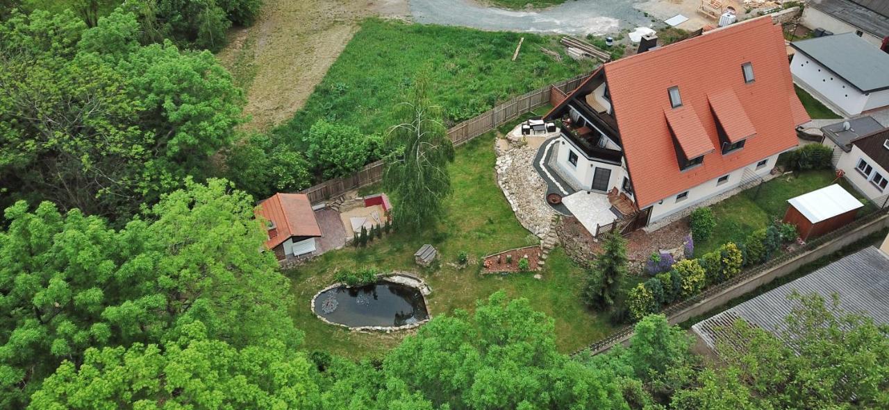 Ferienwohnung "Gruenes Tor" Bei Dresden Dohna Bagian luar foto